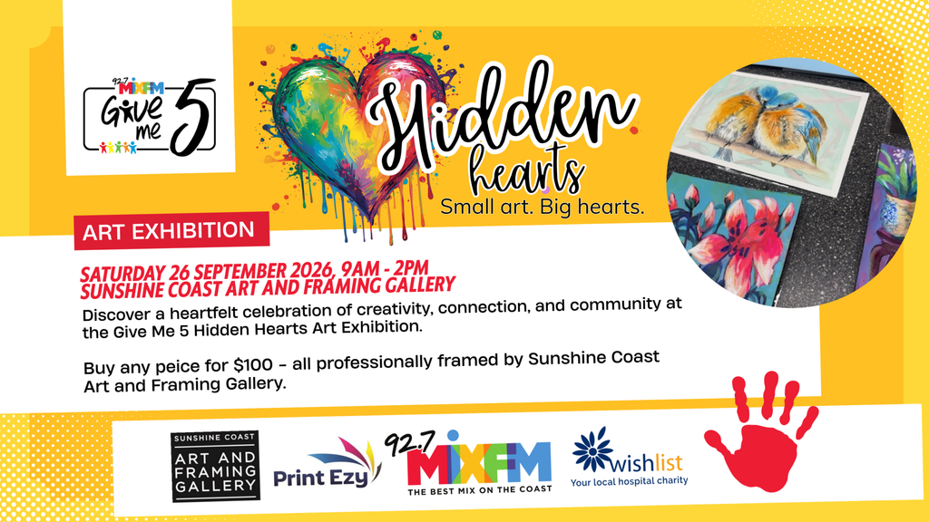 Give Me 5 Hidden Hearts Art Exhibition